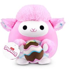 NWT Zuru Snackles 8" ANNA Pink Sheep Plush Chocolate Egg Edition