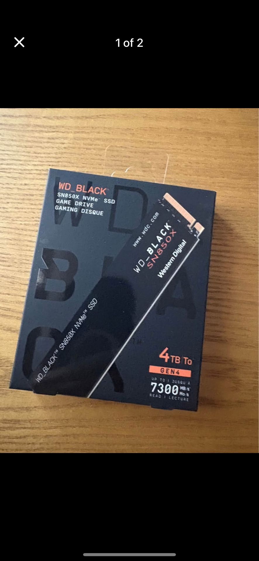WD_BLACK 4TB SN850X