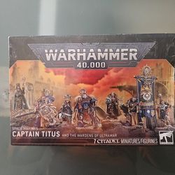 Warhammer 40K Space Marines CAPTAIN TITUS AND THE WARDENS OF ULTRAMAR 
