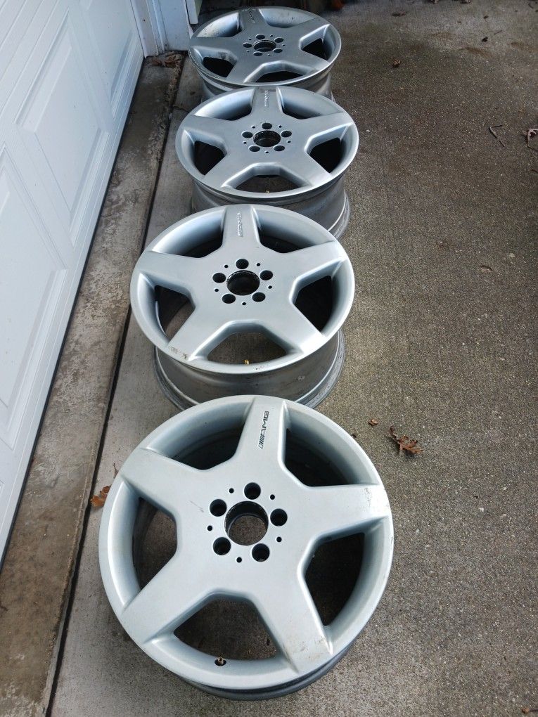 2003 S430 AMG Mercedes Rims