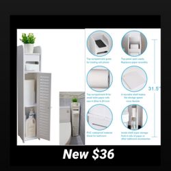 New Bathroom Storage