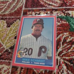 Philadelphia Phillips Mike Schmidt Baseball Cards Lot 