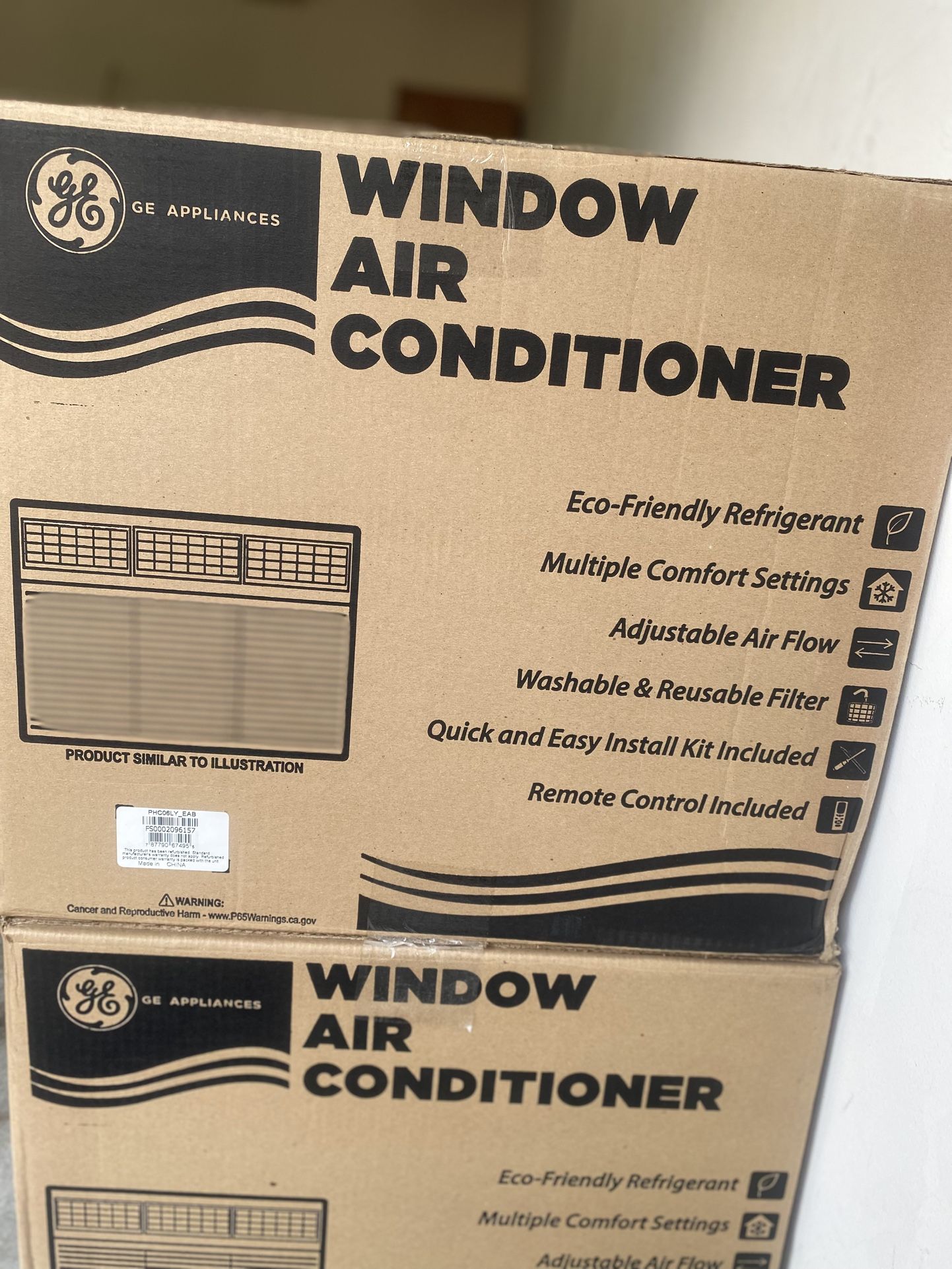 GE window AC units