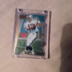 Dan Marino Die Cut Football Card
