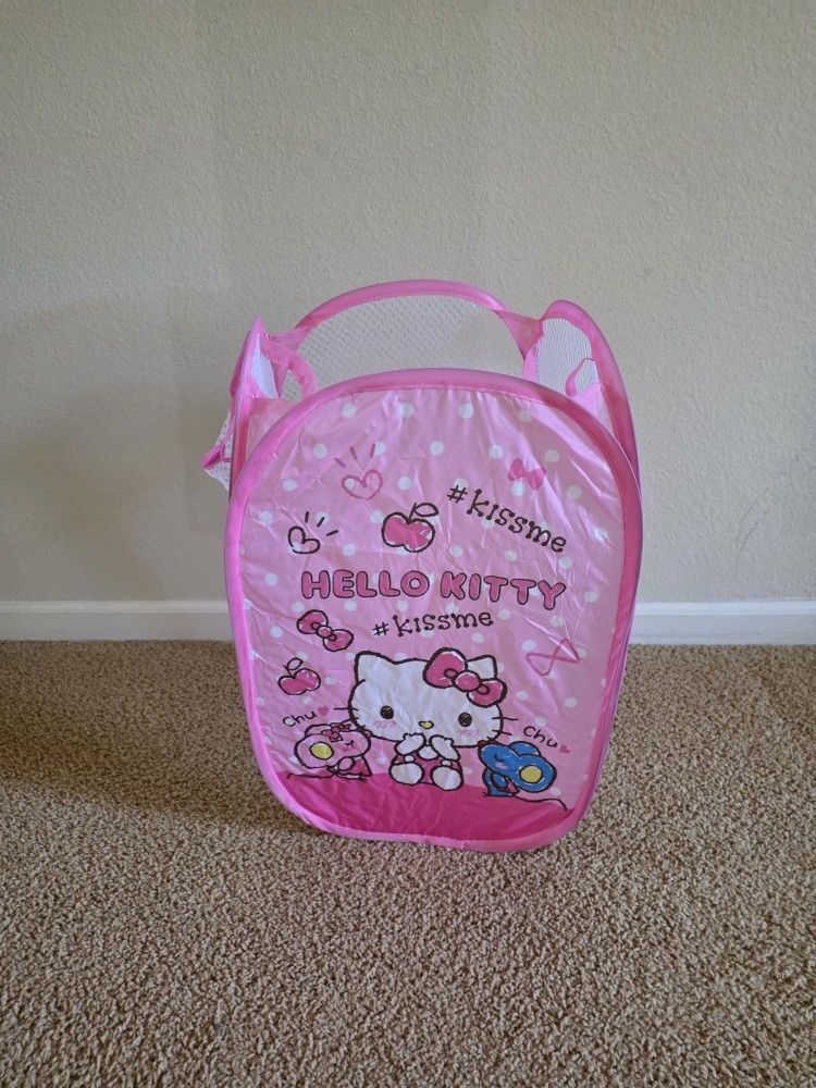 Hello Kitty Foldable Pop Up Storage Hamper