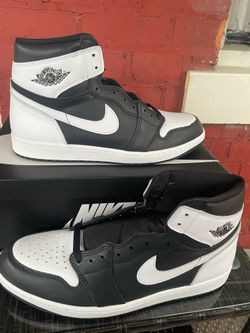 Air Jordan Retro 1 High OG Black White 2.0 Size 13 Mens SKU DZ5485-010 NEW!