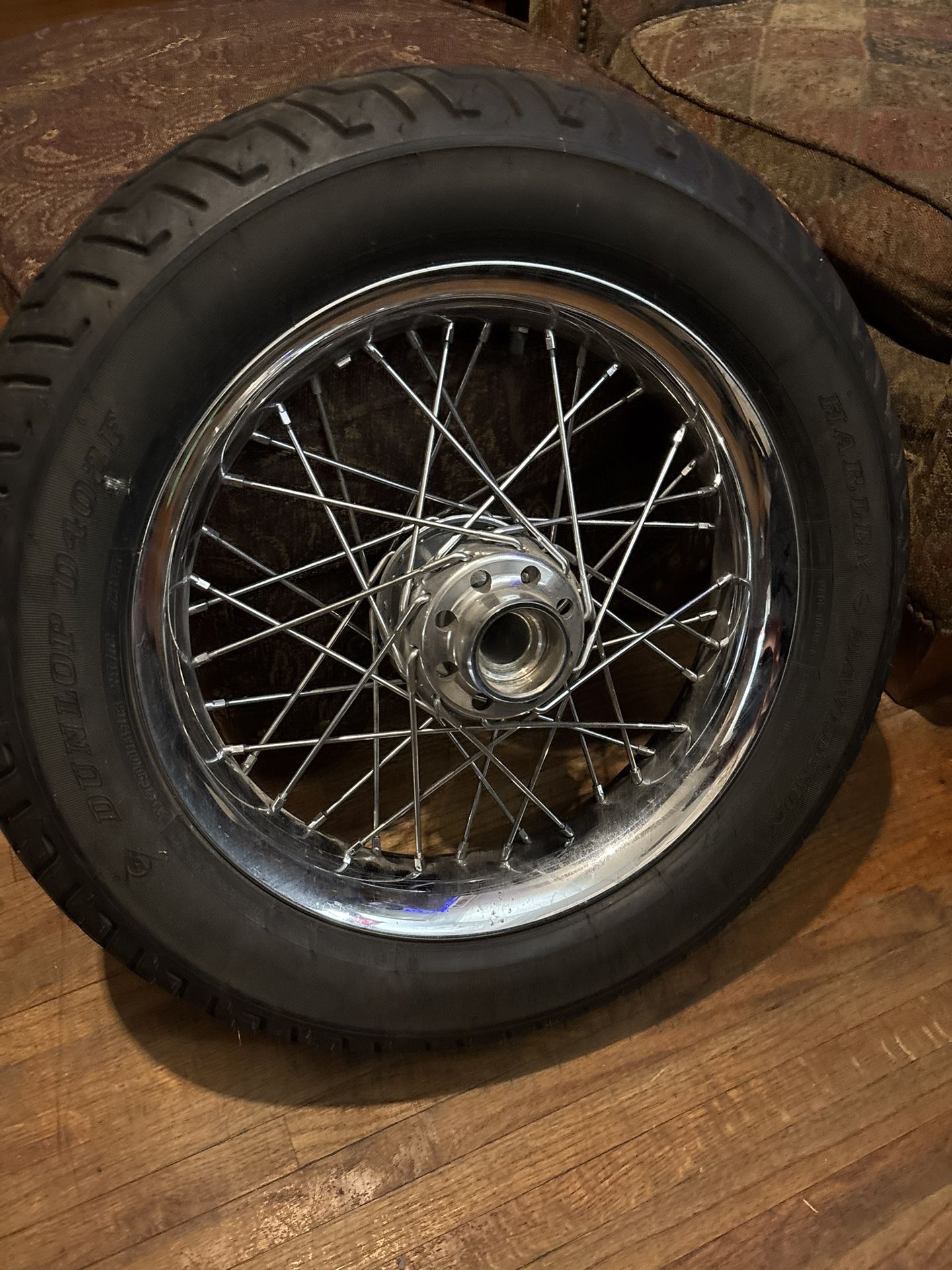 Harley Davidson Front Tire And Rim 