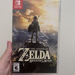 Legend Of Zelda Breath Of The Wild Nintendo Switch Game