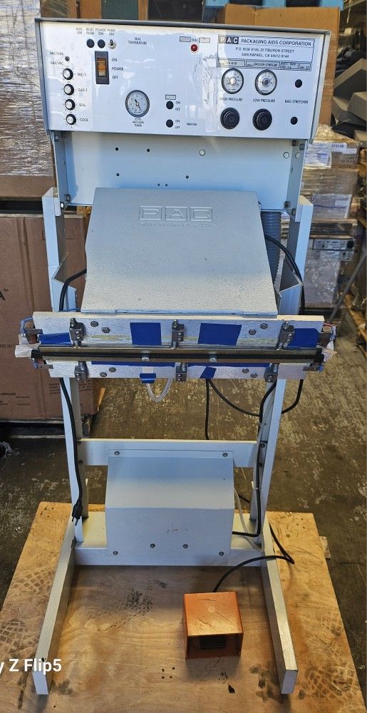 PAC PACKAGING AIDS CORP BAG SEALER PV-G18