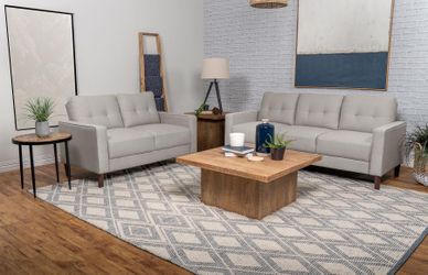 2PC Livingroom Set with Sofa and Love Seat both On Sale Now.  Dont Miss this Sale