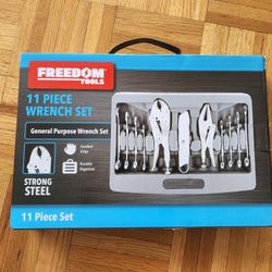 Brand New Unopened Box 11 Piece Wrench Set