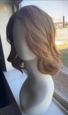 Strawberry Blonde Bob Glue less Wig