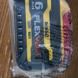 Brand New Dewalt Flexvolt 60volt 6ah Battery 