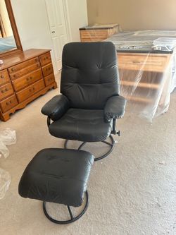 Black recliner