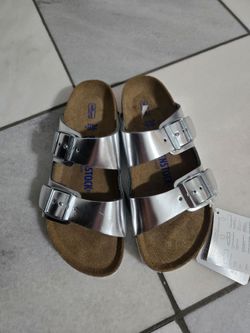 Birkenstock Arizona soft footbed slide sandals