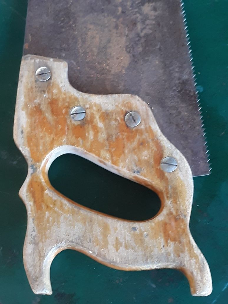 Vintage wood saw