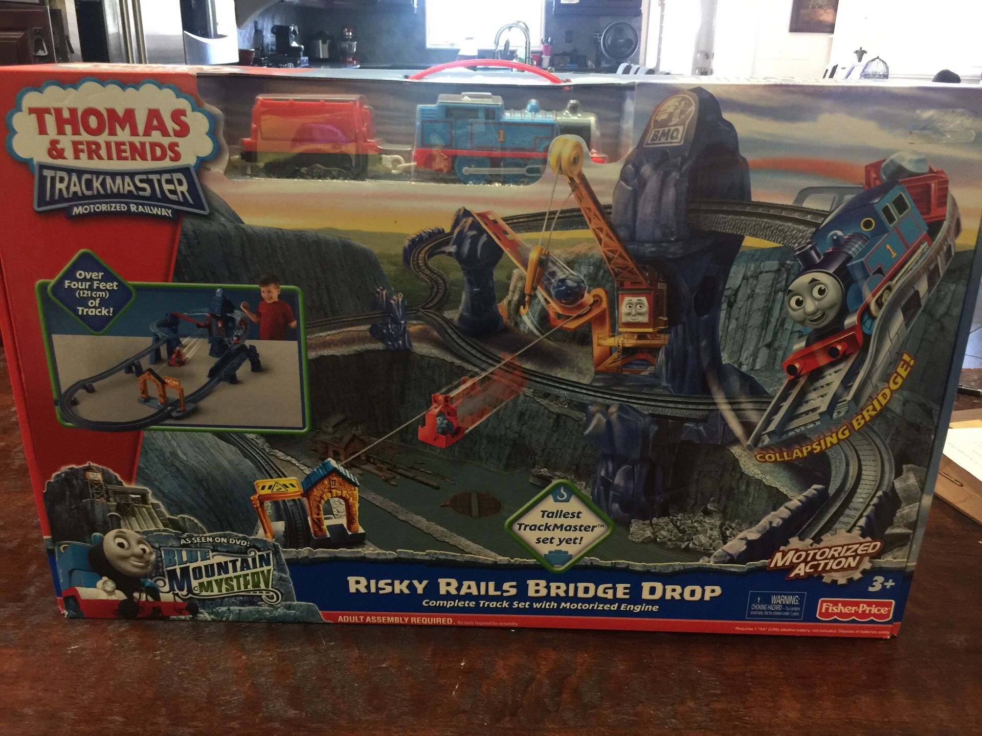 Thomas & Friends Trackmaster Risky Rails Bridge Drop