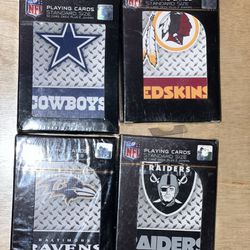NFL Playing Cards. 