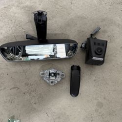 2023 Jeep JL Rubicon Rear view Mirror With 4K Dashcam