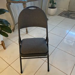 Maxchief Highback Upholstered Padded Folding Chair, New