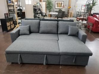 Black sofa bed sectional