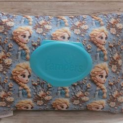 Elsa Pampers Wipes Cover