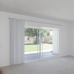 Living Room Vinyl Blinds—Whole set