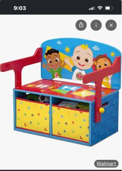 Coco melon bench/desk