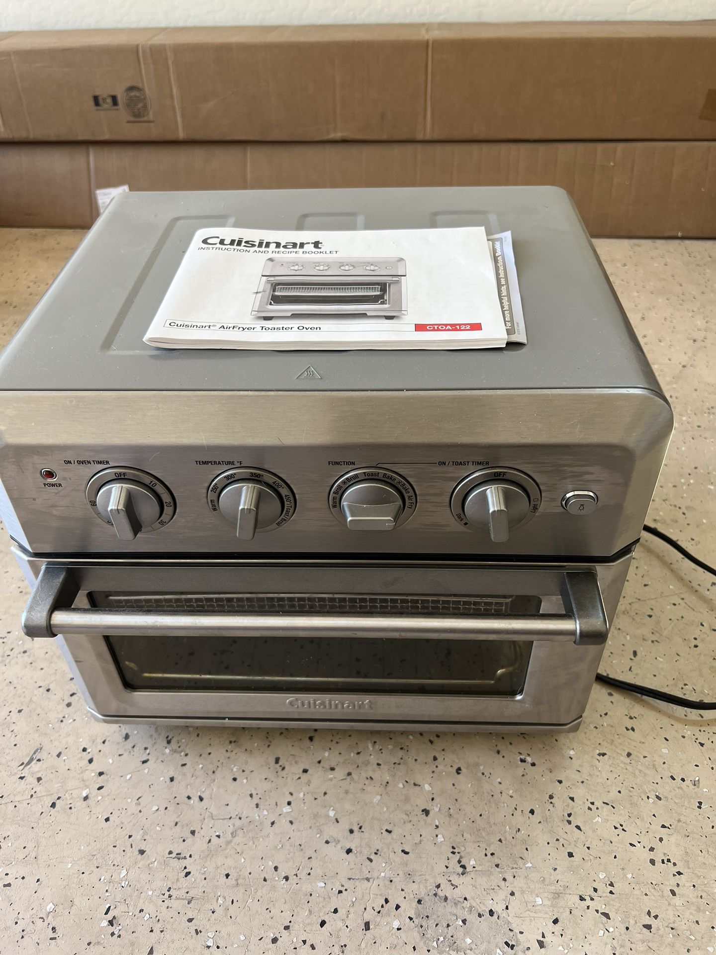 Cuisines Airfryer Toaster Oven - Works - Good Condition for Sale