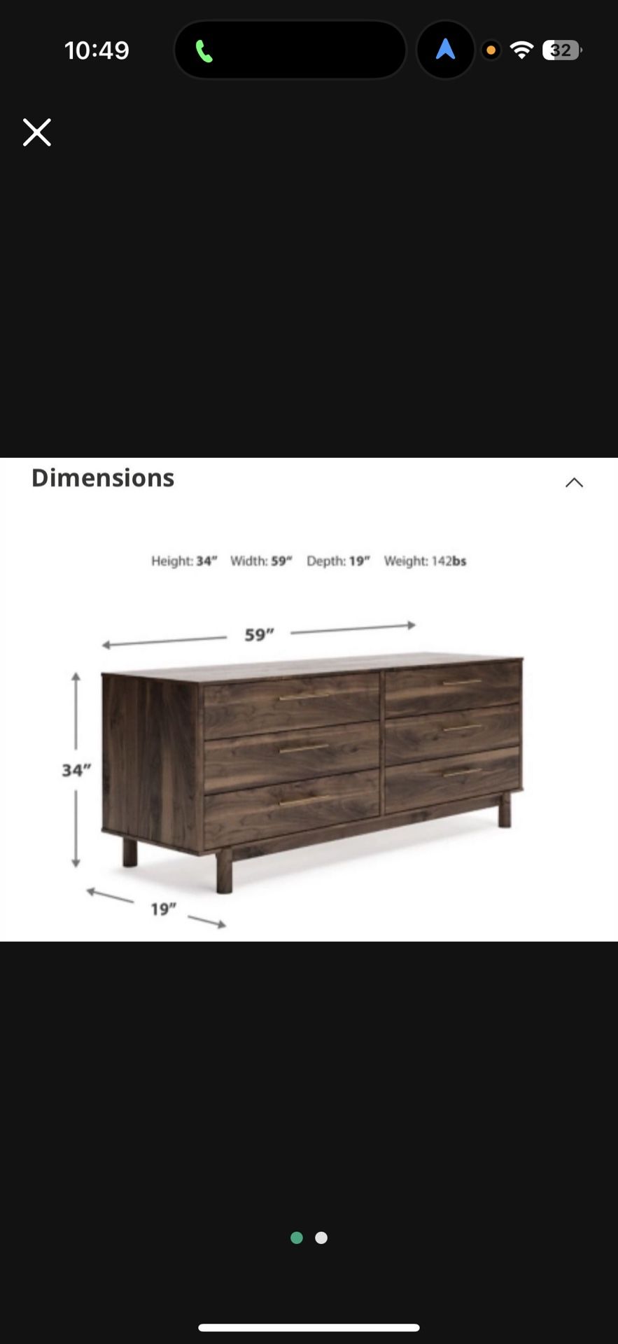 6 Drawer Dresser