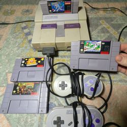 Snes Super Nintendo Mega Man Kirby Dk Donkey Kong Maybe Mario N64