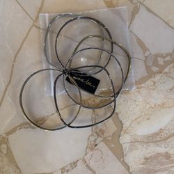 New Cookie Lee Set Of 5 Bangles 