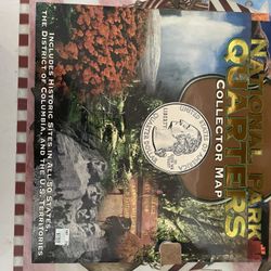 National Park QUARTERS Collector Map