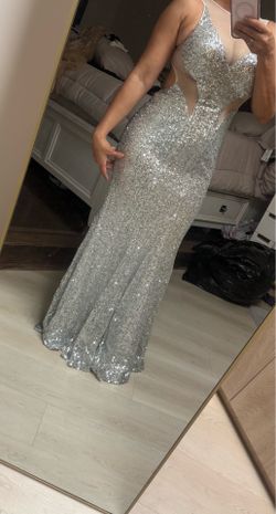 Silver dress