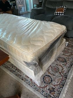 Twin size mattress boxpring