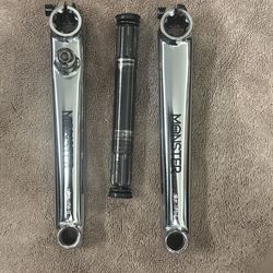 Redline BMX 3 pcs bicycle cranks