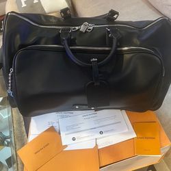 Louis Vuitton Midnight Bandouliér 50 Keepall 