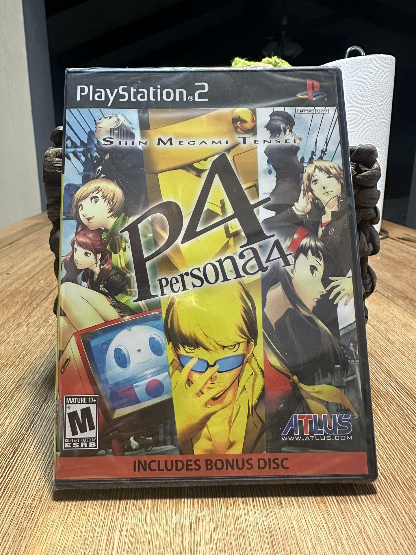 Persona 4 PS2 Sealed