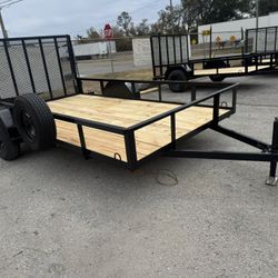5x10 -35.k Load Capacity Utility Trailer All Brand New 