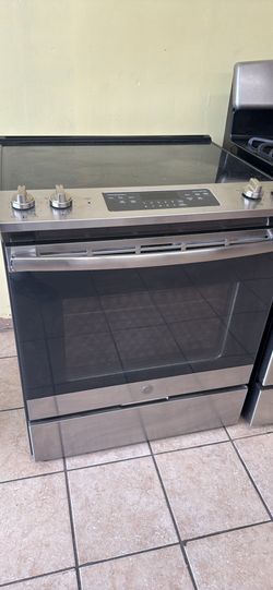 Ge stainless stove fully electric