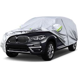 Koukou SUV Car Cover Custom Fit BMW X3/X3 M from 2003 to 2024, Waterproof All Weather for Automobiles, Full Exterior Cover Outdoor Sun Rain Dust Snow 