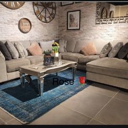 Best Quality U Shape Large Ardsley Couch Sectional Living Room Set 👈 Brand New 💥 Financing Options 👌