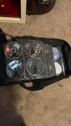 Case filled with random CDs