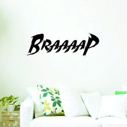 Braaap Dirtbike Sound Decal