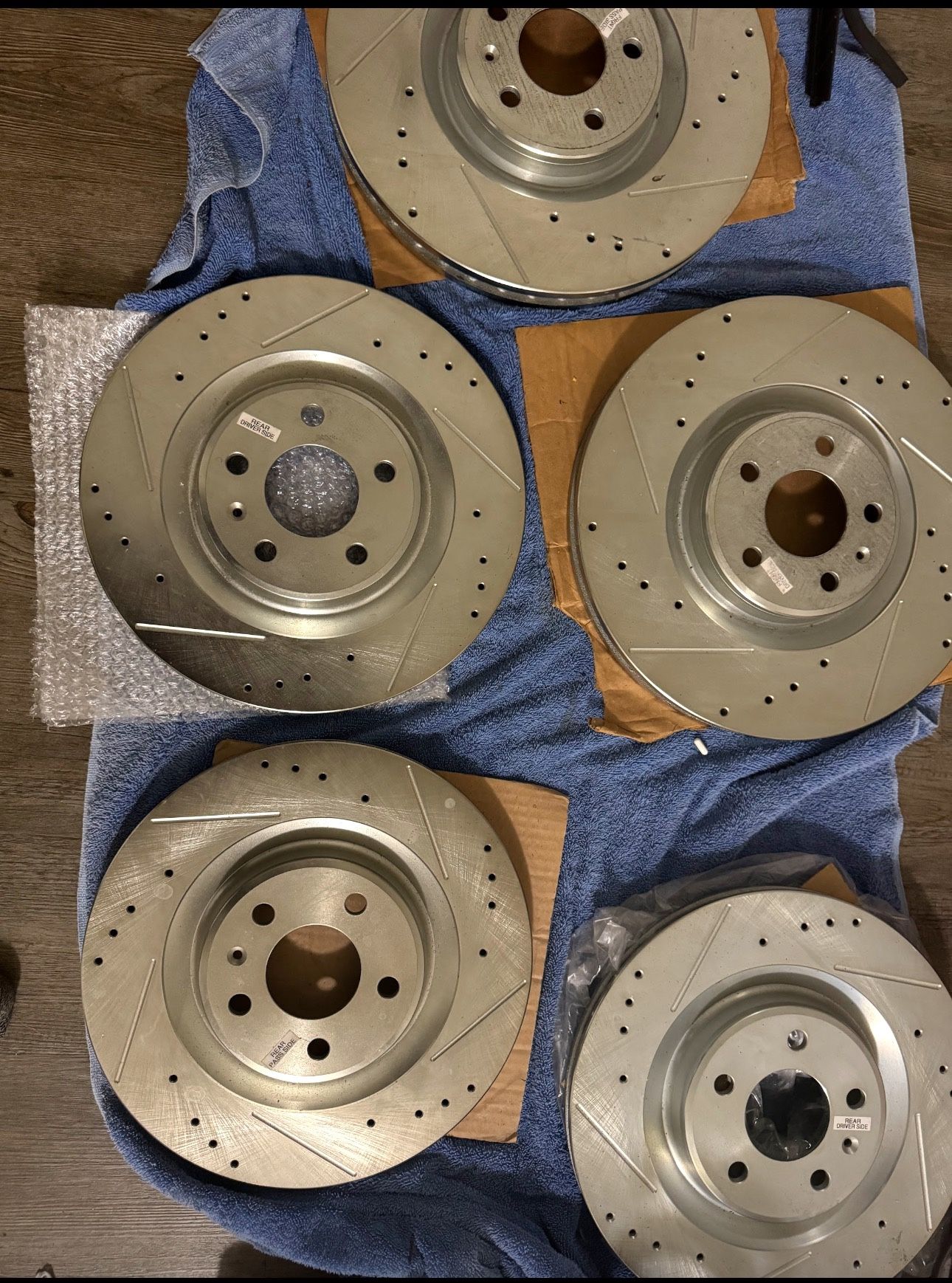 Audi Brake Rotors And Shoes Evolution