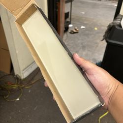 Beige Glass Subway Tile