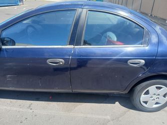 Blue 4-Door Sedan