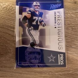 prestige football card