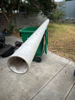 Free 6 in 12 ft long pipe
