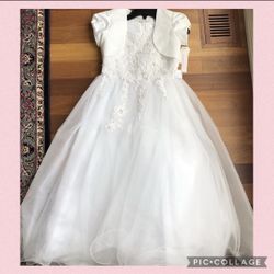 NWT Girl's Special Occasion Dress & Jacket 6X/7